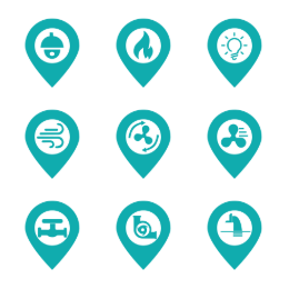 IBM Facility Management  Icons Set