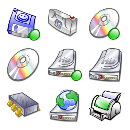 Kde for Kids Devices Icons Set