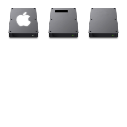 Steel Drives Icons Set