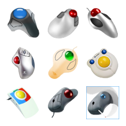 Trackball Icons Icons Set