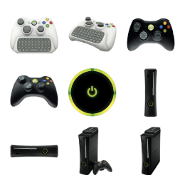 Xbox 360 Elite Icons Icons Set