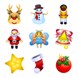Christmas Icons Set