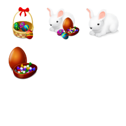 Easter 2 Icons Set