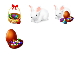 Easter Icons Set