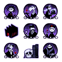 Ravenswood Revisited Icons Set