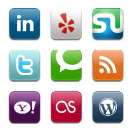 Aquaticus Social Icons Set