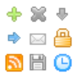 Web Development 3 Icons Set