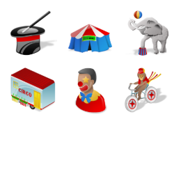 Circus 2 Icons Set