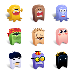Creatures 2 Icons Set