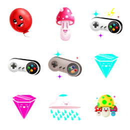 Fun Icons Set