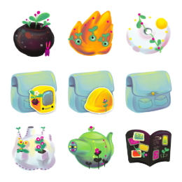 Gaia 10 Icons Set