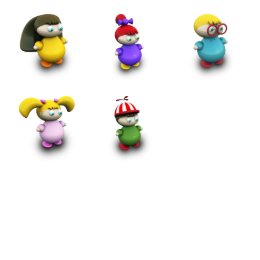 Kids 1 Icons Set