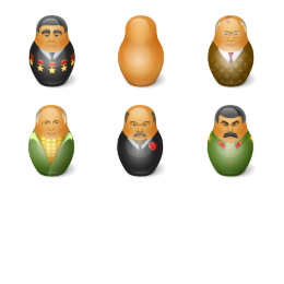 Matreshkas Icons Set