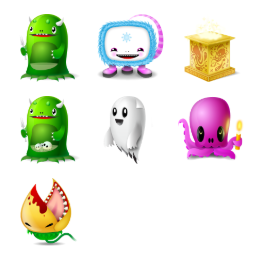 Monsters Icons Set