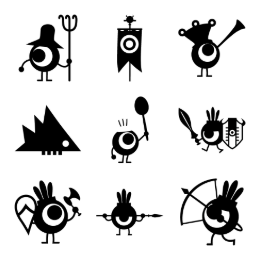Patapon Icons Set