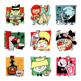 Snappy Hour Icons Set