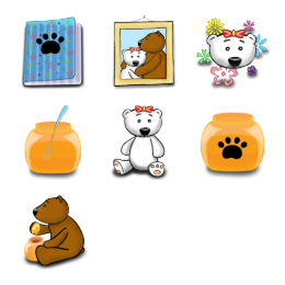 Teeny Bears Icons Set