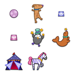 The Circus Icons Set