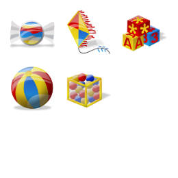 Tiny Kids Icons Set