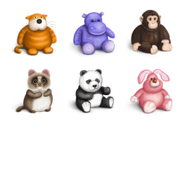 Toys Icons Set