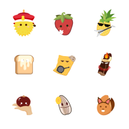 Food & Snacks Icons Set