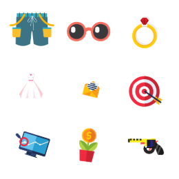Miscellaneous Small  Icons Set