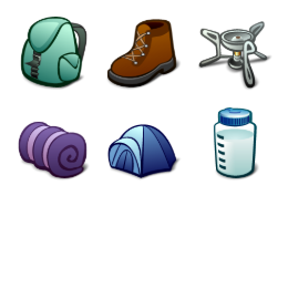 Take a Hike Icons Set