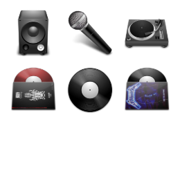 Be the DJ Icons Set