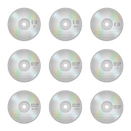 CD DVD Icons Icons Set
