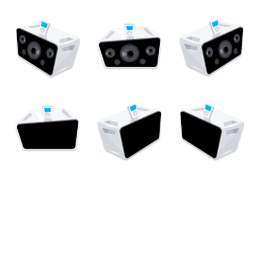 Comic Hifi Icons Set
