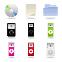 Float Sneak Peek Icons Set