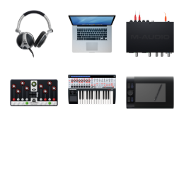 Gadgets Icons Set