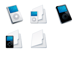 iPod Folders Icons Set