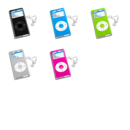 iPod Nano 2G Icons Set