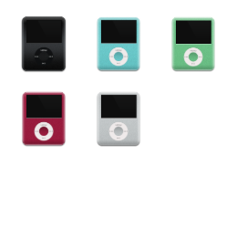 iPod Nano quotFattyquot Icons Set