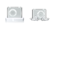 iPod Shuffle Icons Set