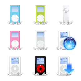 iPods Icons Icons Set