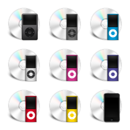 iTunes Minuet Icons Set