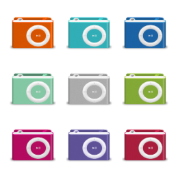 Lil Shuffles Icons Set