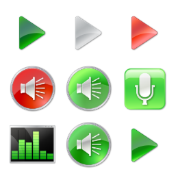 Multimedia Icons Set