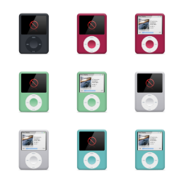New iPod Nano Icons Set