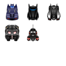 Batmobiles Vol. 1 Icons Set