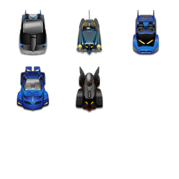 Batmobiles Vol. 2 Icons Set