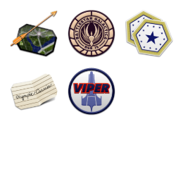 Battlestar Galactica Vol. 1 Icons Set