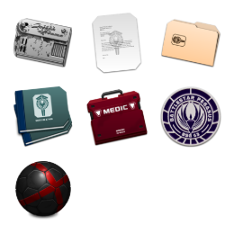 Battlestar Galactica Vol. 2 Icons Set