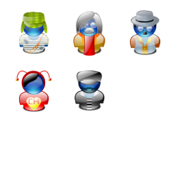 Chespirito characters Icons Set