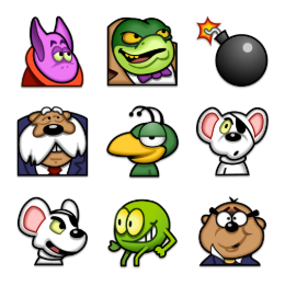 Danger Mouse Icons Set