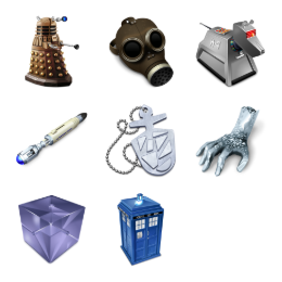Doctor Who Icons Set