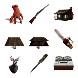 Evil Dead Movie Icons Set