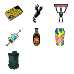 Futurama 1 Icons Set